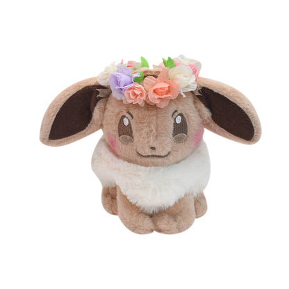 Flowers Pokemon soft toys Eevee, Galarian Gallopa, Feelinara, Hopplo and much more.