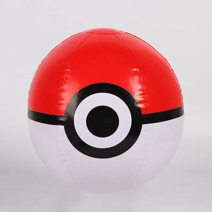 Inflatable Pokeball beach ball (approx. 30-40cm)