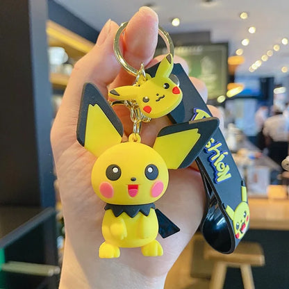 Eevee Evolutions Keychains Pendant Keyring