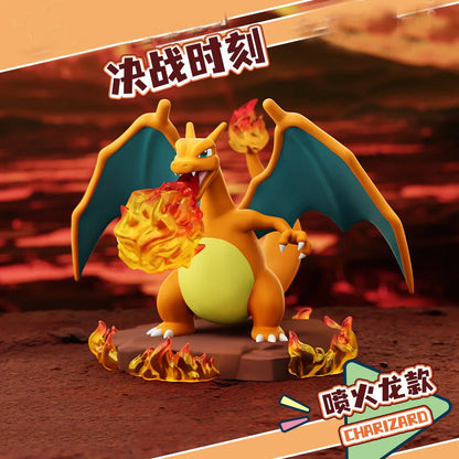 Detailed Pokemon figures Dragoran, Charizard, Lapras, Turtok etc.