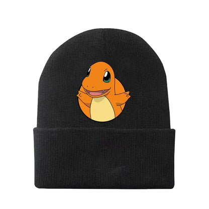 Colorful children's winter Pikachu and Pokemon hats