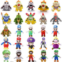 Bowser Luigi Mario Plush Figures - many designs