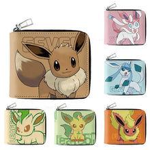 Eevee Evolutions small zippered wallet