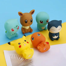 6 pcs. Pokemon bath figures in a value set for bathtub etc.