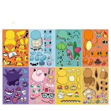 Sticker Puzzle Waterproof in many Pokemon designs