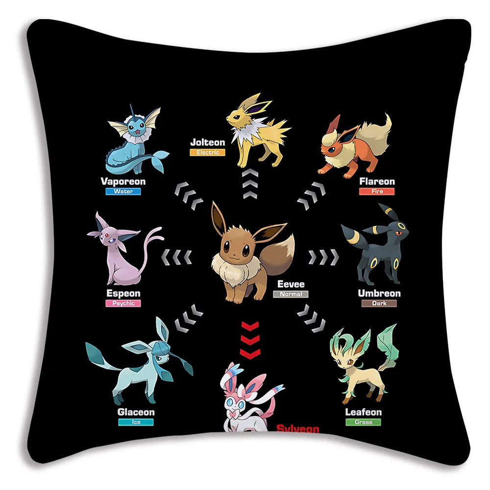Eevee Evolutions Pillowcases