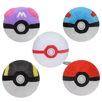 5 pcs. Poke plush balls (approx. 12cm)