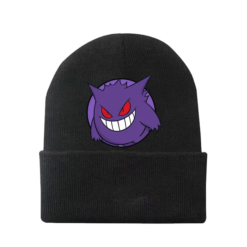 Colorful children's winter Pikachu and Pokemon hats