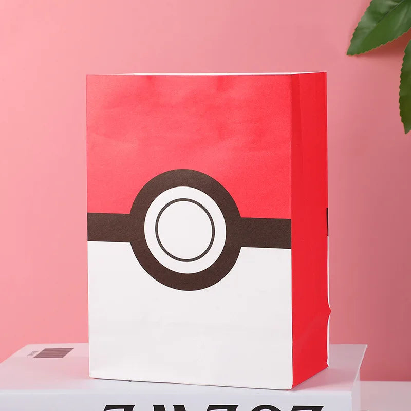 10 pcs. Gift bags in Pokemon look (various designs, approx. 8cm)
