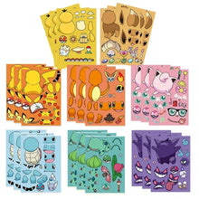 Sticker Puzzle Waterproof in many Pokemon designs