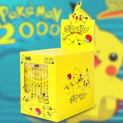 12 pcs Pokemon Pikachu pen 0,5mm black