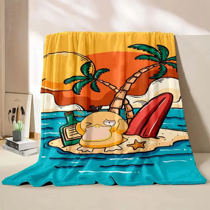 다양한 Enton 디자인의 푹신한 Enton Psyduck 담요