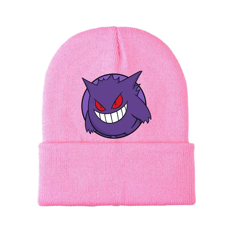 Colorful children's winter Pikachu and Pokemon hats