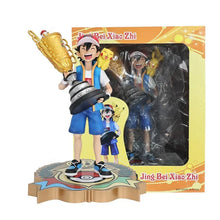 Ash Ketchum with Trophy Pokemon Figure