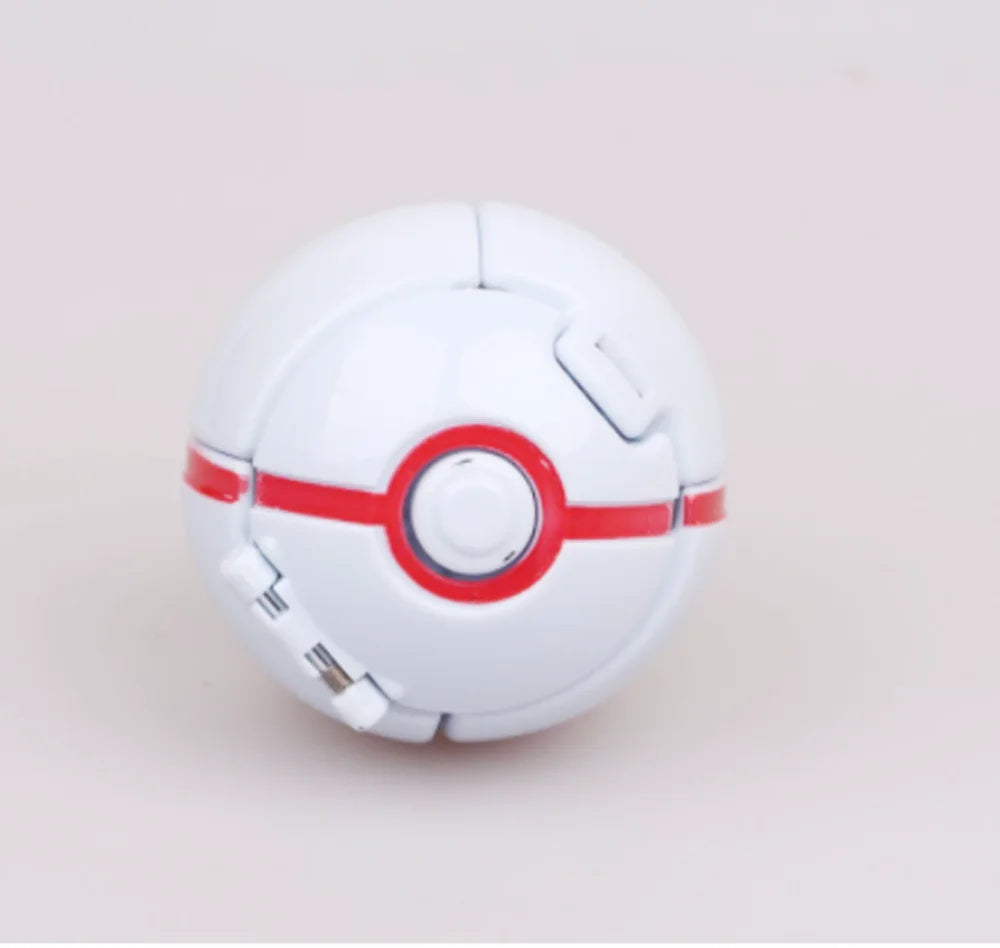 20 pcs. Large (approx. 7cm) Pop n throw Pokeballs with figures toys
