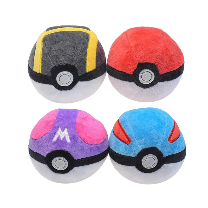 Pokéball Plush Toy – Master, Ultra, Great & More