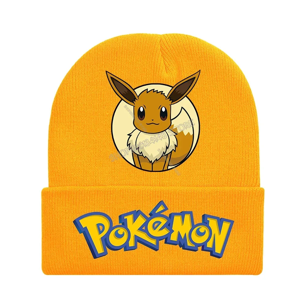 Colorful Pokemon winter hats for children or adults