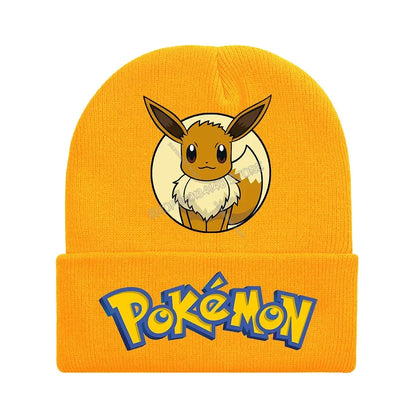 Colorful Pokemon winter hats for children or adults