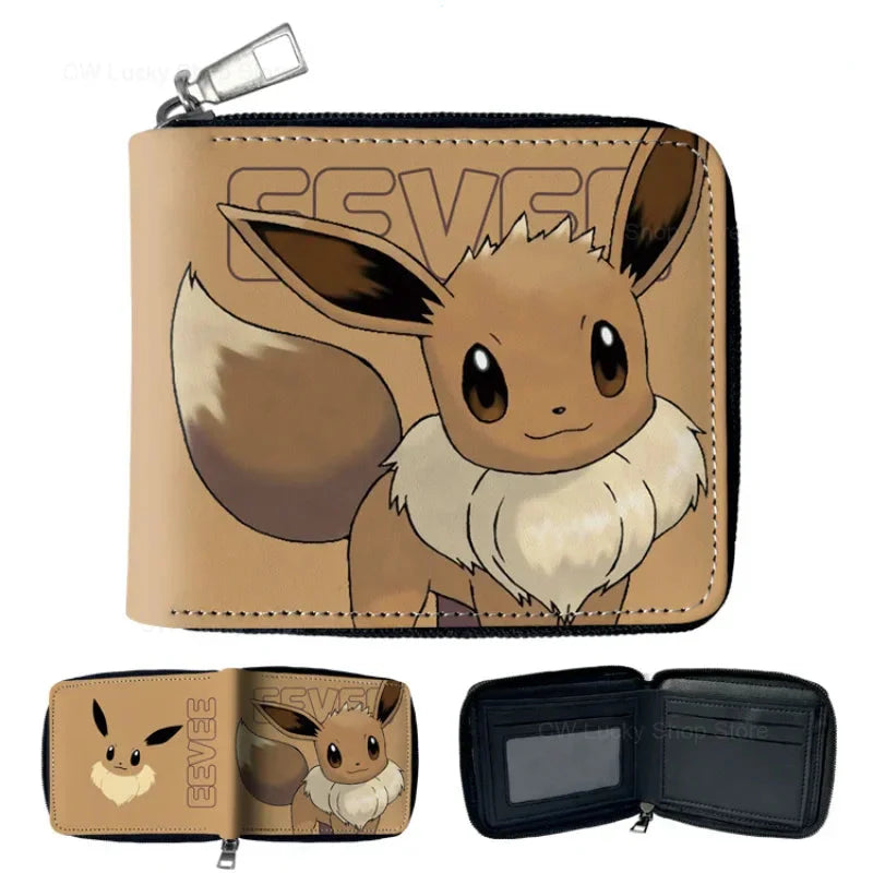 Eevee Evolutions small zippered wallet