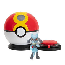Battle Pokeball with Pokemon figures