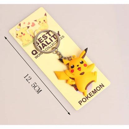 10 pcs. Pokemon keychains in a value set