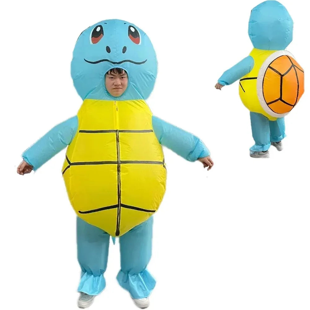 Inflatable Squirtle Schiggy Costume Cosplay