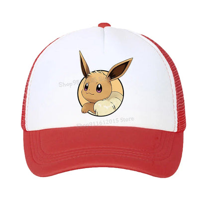 Eevee Baseball Caps for Kids or Adults