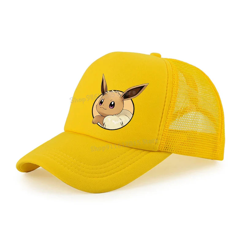 Eevee Baseball Caps for Kids or Adults
