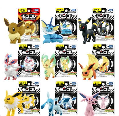 Eevee Evolutions Figures Umbreon, Sylveon, Flareon etc.
