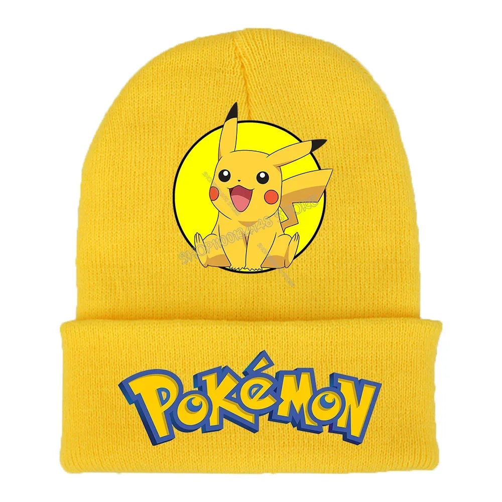 Colorful Pokemon winter hats for children or adults