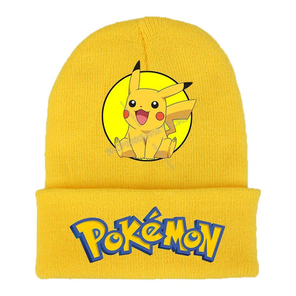 Colorful Pokemon winter hats for children or adults