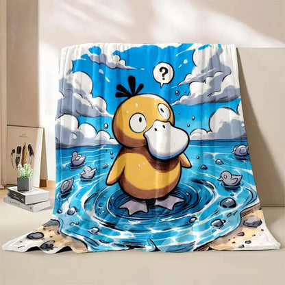 다양한 Enton 디자인의 푹신한 Enton Psyduck 담요