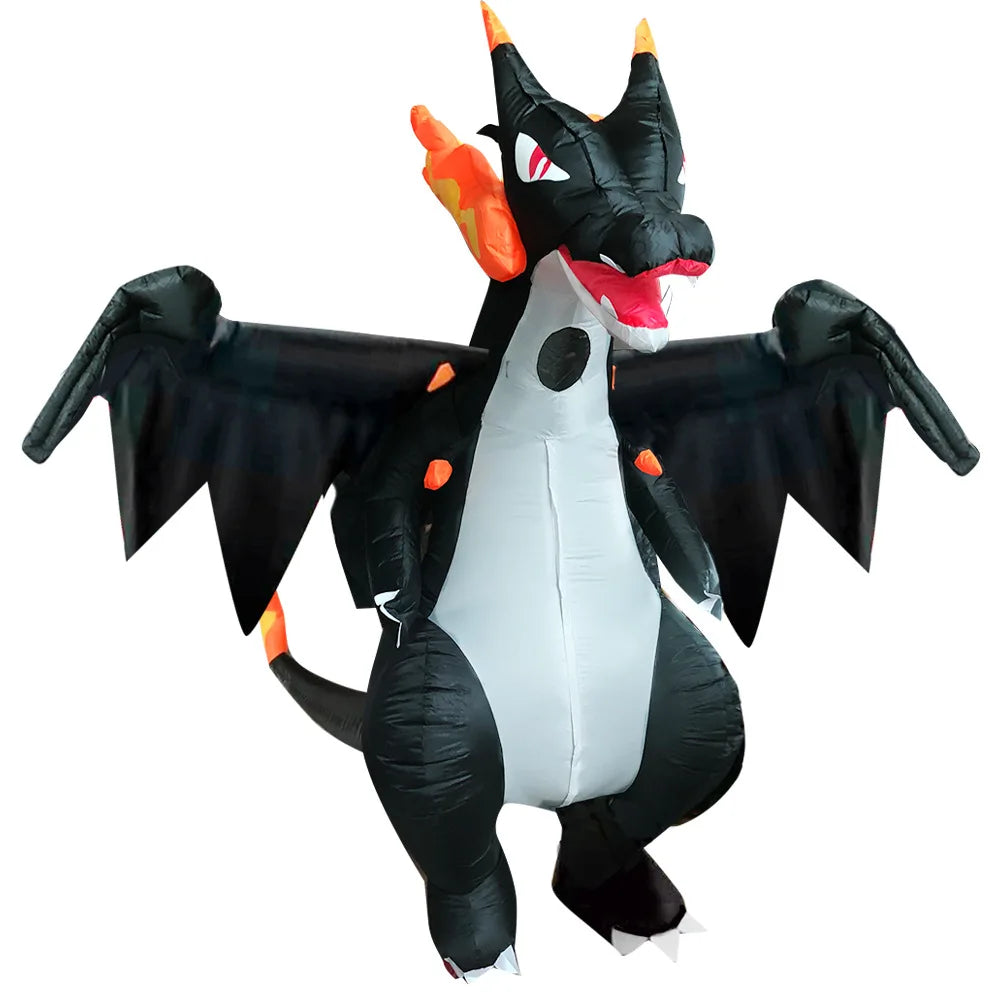 Inflatable Charizard Glurak costume for cosplay, carnival, Mardi Gras etc.