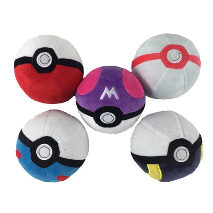 Pokéball Plush Toy – Master, Ultra, Great & More