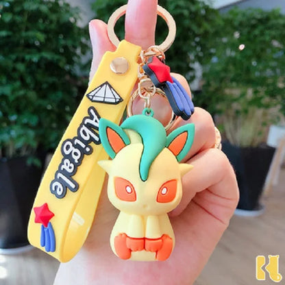 Eevee Evolutions Keychains Pendant Keyring