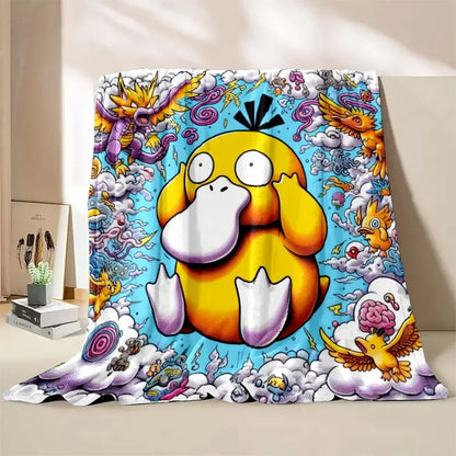 다양한 Enton 디자인의 푹신한 Enton Psyduck 담요