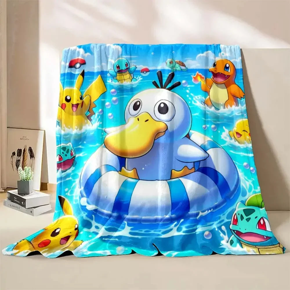 다양한 Enton 디자인의 푹신한 Enton Psyduck 담요