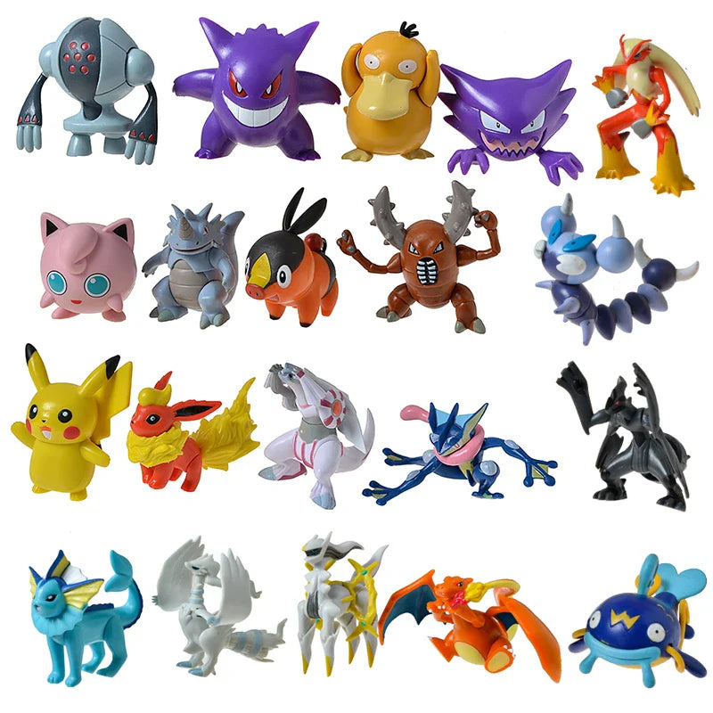 20 pcs. Large (approx. 8-10cm) Pokemon figures