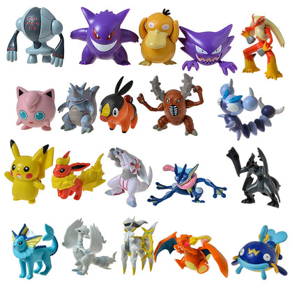 20 pcs. Large (approx. 8-10cm) Pokemon figures