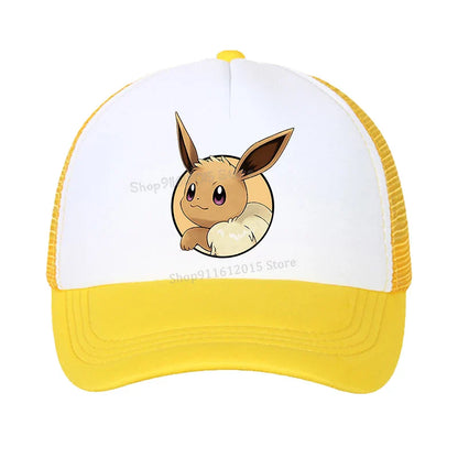 Eevee Baseball Caps for Kids or Adults