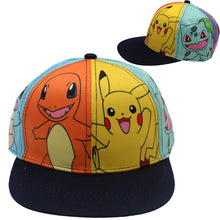 Colorful Pikachu Baseball Cap Summer Hat
