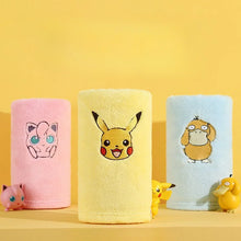 Psyduck, Pikachu or Jigglypuff towels (72x34cm)
