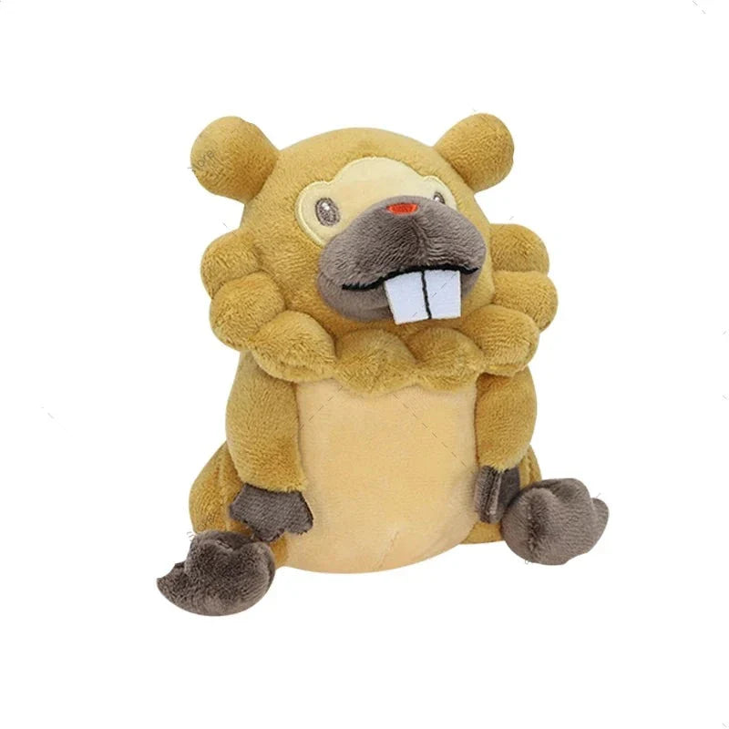 Bidiza Bidoof stuffed toy Pokemon (approx. 13cm)