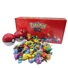 144 Pokemon figures with 2x Pokeball in gift box