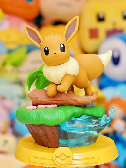 Eevee developments figures - many motifs