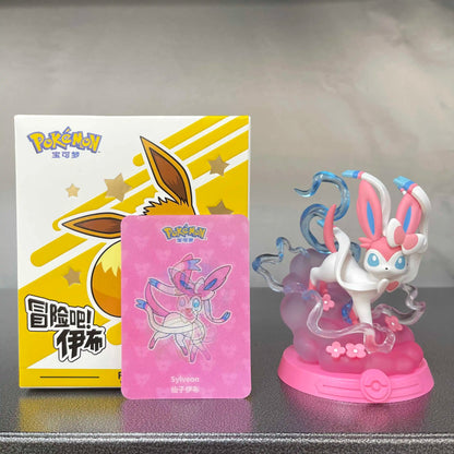 Eevee developments figures - many motifs