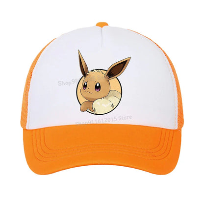 Eevee Baseball Caps for Kids or Adults