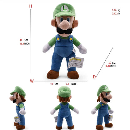 Bowser Luigi Mario Plush Figures - many designs
