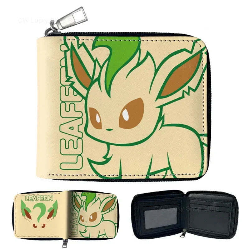 Eevee Evolutions small zippered wallet