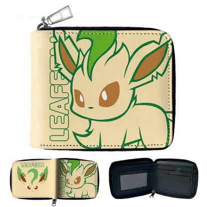 Eevee Evolutions small zippered wallet